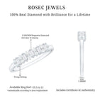 Rosec Jewels-Minimal Natural Diamond Anniversary Ring
