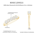 Rosec Jewels-Minimal Natural Diamond Anniversary Ring