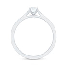 Certified Natural Diamond Promise Ring Natural - ( HI-SI ) - Rosec Jewels