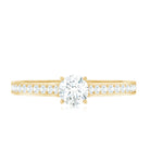 Certified Natural Diamond Promise Ring Natural - ( HI-SI ) - Rosec Jewels