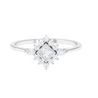 Rosec Jewels-Designer Diamond Engagement Ring with Halo