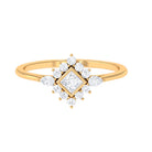 Rosec Jewels-Designer Diamond Engagement Ring with Halo
