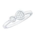 Rosec Jewels-Natural Diamond Infinity Promise Ring