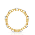 Certified Lab Grown Diamond Heart Wedding Band Lab - ( EF-VS ) - Rosec Jewels