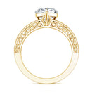 2 Carat Lab Grown Diamond Heart Engagement Ring Lab - ( EF-VS ) - Rosec Jewels