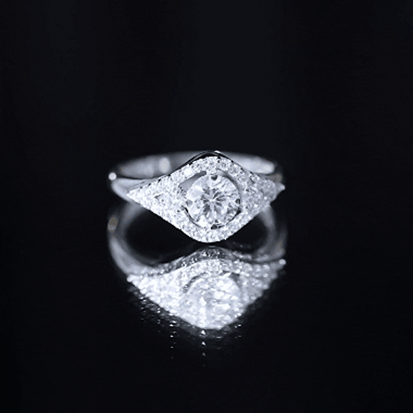 Rosec Jewels-Certified 6 MM Lab Grown Diamond Classic Engagement Ring