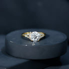 Certified 8 MM Lab Grown Diamond Solitaire Engagement Ring Lab - ( EF-VS ) - Rosec Jewels