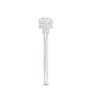 Certified 5 MM Lab Grown Diamond Designer Engagement Ring Lab - ( EF-VS ) - Rosec Jewels
