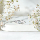 6 MM Lab Grown Diamond Solitaire Engagement Ring Lab - ( EF-VS ) - Rosec Jewels