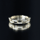 Certified Lab Grown Diamond Wedding Anniversary Ring For Women Lab - ( EF-VS ) - Rosec Jewels