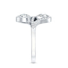 Certified Lab Diamond Toi Et Moi Designer Engagement Ring Lab - ( EF-VS ) - Rosec Jewels