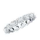 Certified Lab Grown Diamond Eternity Wedding Band Lab - ( EF-VS ) - Rosec Jewels
