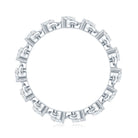 Certified Lab Grown Diamond Eternity Wedding Band Lab - ( EF-VS ) - Rosec Jewels