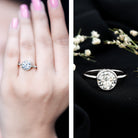 2 CT IGI Certified Lab Grown Diamond Solitaire Engagement Ring Lab - ( EF-VS ) - Rosec Jewels