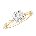 IGI Certified 1 Carat Lab Created Diamond Engagement Ring Lab - ( E-VS1 ) - Rosec Jewels