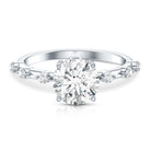 Rosec Jewels-3 CT Lab Grown Diamond Engagement Ring with IGI Certificate