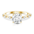 Rosec Jewels-3 CT Lab Grown Diamond Engagement Ring with IGI Certificate
