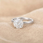 IGI Certified 5 CT Lab Grown Diamond Big Engagement Ring Lab - ( E-VS1 ) - Rosec Jewels