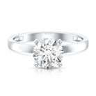 Rosec Jewels-IGI Certified 3 CT Round Lab Grown Diamond Solitaire Engagement Ring