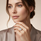 IGI Certified 3 CT Round Lab Grown Diamond Solitaire Engagement Ring Lab - ( E-VS1 ) - Rosec Jewels