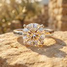 4 CT IGI Certified Lab Diamond Timeless Engagement Ring Lab - ( E-VS1 ) - Rosec Jewels