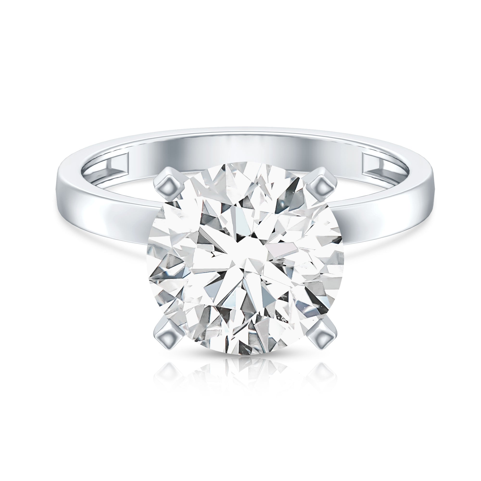 Rosec Jewels-4 CT IGI Certified Lab Diamond Timeless Engagement Ring