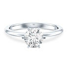 Rosec Jewels-1 Carat Lab Grown Diamond Solitaire Engagement Ring with IGI Certificate
