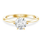 Rosec Jewels-1 Carat Lab Grown Diamond Solitaire Engagement Ring with IGI Certificate