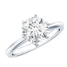 IGI Certified Lab Grown Diamond 2 CT Engagement Ring for Women Lab - ( E-VS1 ) - Rosec Jewels