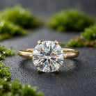 3 Carat IGI Certified Lab Grown Diamond Round Engagement Ring Lab - ( E-VS1 ) - Rosec Jewels