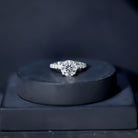 2 Carat Lab Grown Diamond Round Engagement Ring with IGI Certificate Lab - ( E-VS1 ) - Rosec Jewels
