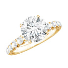 Rosec Jewels-2 Carat Lab Grown Diamond Round Engagement Ring with IGI Certificate