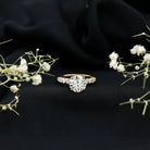 2 Carat Lab Grown Diamond Round Engagement Ring with IGI Certificate Lab - ( E-VS1 ) - Rosec Jewels