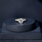 2 Carat Lab Grown Diamond Round Engagement Ring with IGI Certificate Lab - ( E-VS1 ) - Rosec Jewels