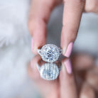5 Carat Lab Grown Big Diamond Engagement Ring with IGI Certificate Lab - ( E-VS1 ) - Rosec Jewels