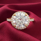 4 Carat Lab Grown Diamond Cocktail Engagement Ring with IGI Certificate Lab - ( E-VS1 ) - Rosec Jewels