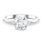 2 Carat Lab Grown Diamond Solitaire Engagement Ring for Women Lab - ( EF-VS ) - Rosec Jewels