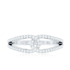 Certified Real Diamond Anniversary Ring for Women Natural - ( HI-SI ) - Rosec Jewels