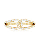 Certified Real Diamond Anniversary Ring for Women Natural - ( HI-SI ) - Rosec Jewels