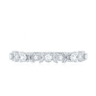 Nature Inspired Diamond Wedding Ring Natural - ( HI-SI ) - Rosec Jewels