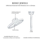 Rosec Jewels-Natural Diamond Promise Ring in Illusion Set