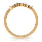 Rosec Jewels-Nature Inspired Diamond Leaf Wrap Ring for Women