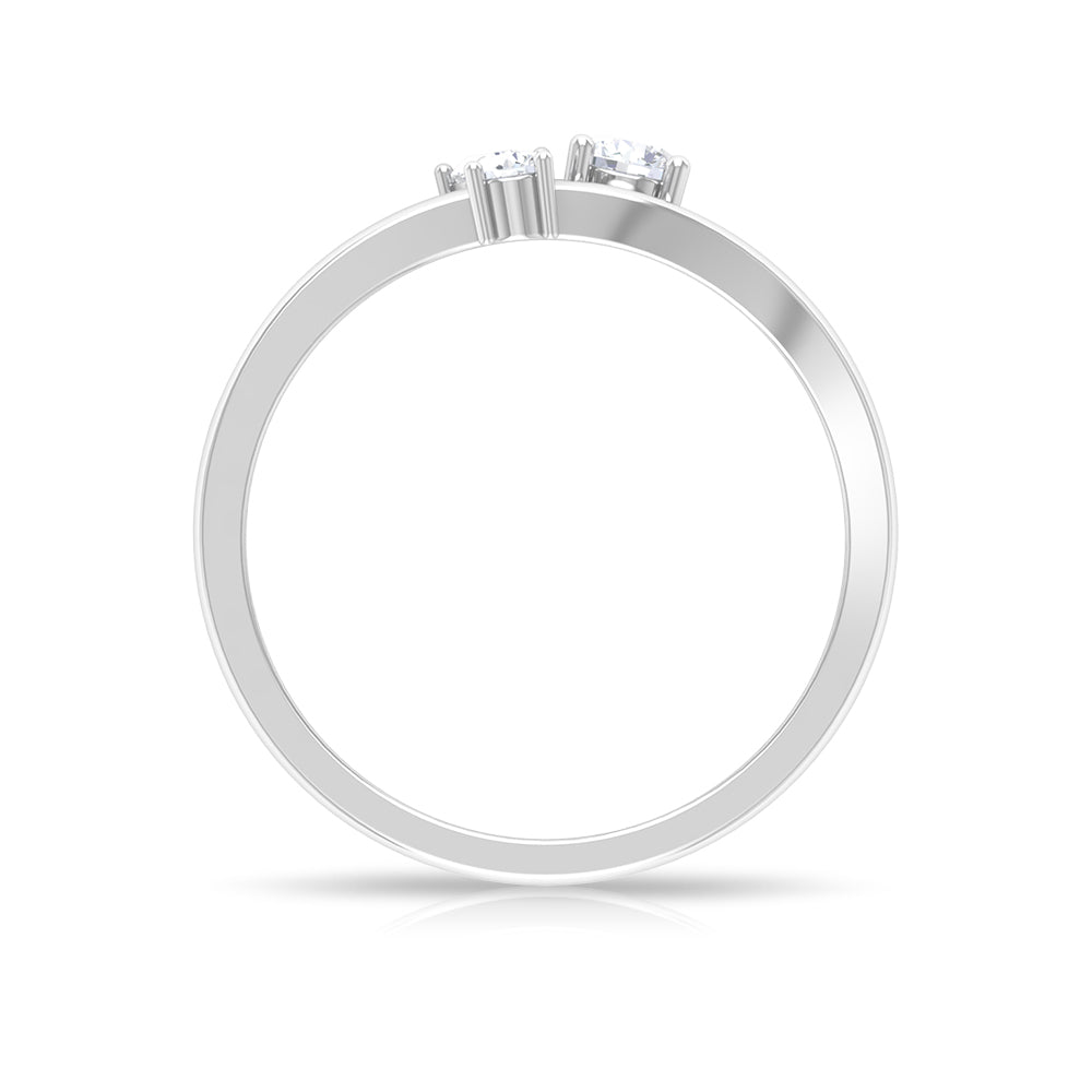 Rosec Jewels-Natural Diamond 3 Stone Proposal Ring for Valentines