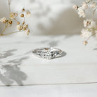 Rosec Jewels-Natural Oval Cut Diamond Solitaire Engagement Ring