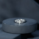 Rosec Jewels-Natural Oval Cut Diamond Solitaire Engagement Ring