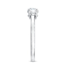 Rosec Jewels-Natural Diamond 3 Stone Engagement Ring with Certificate