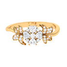 Rosec Jewels-Nature Inspired Diamond Engagement Ring for Women