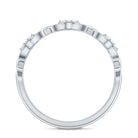 Rosec Jewels-Natural Diamond Infinity Band Ring with Certificate