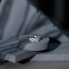 Rosec Jewels-Round Cut Diamond Nature Engagement Ring