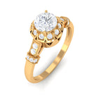 Rosec Jewels-Vintage Style Cubic Zirconia Engagement Ring